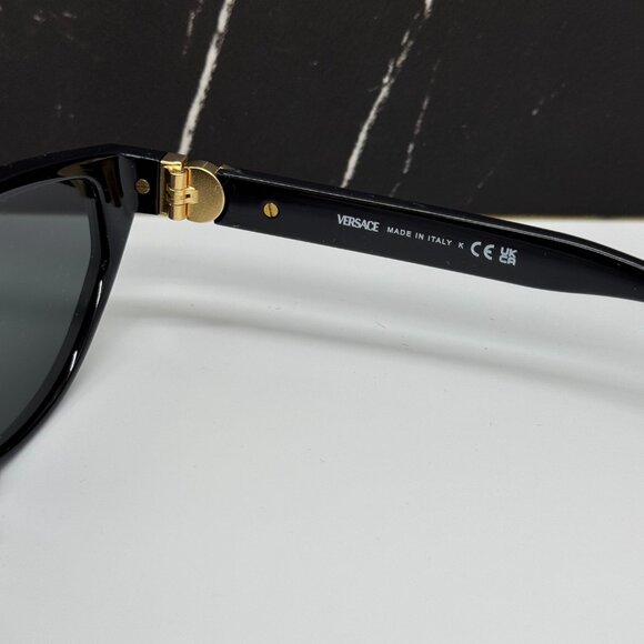 NEW VERSACE VE4491U GB1/87 WOMEN SUNGLASSES BLACK VE4491U GB187 EYEWEAR - Picture 9 of 10
